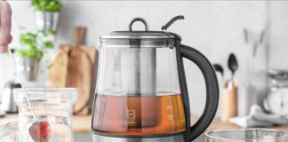 Der Wasserkocher Design Tea & More Advanced von Gastoback ist mit seinem Gareinsatz ein wahres Multitalent