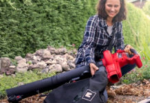 Mit einem Elektro-Laubsauger von Einhell sparen Hobbygärtner die schweißtreibende Arbeit mit einem Rechen