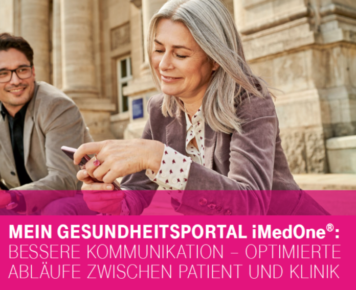 Mit einer neuen App für Patienten hat die Telekom das Krankenhausportal iMedOne um einen Service erweitert
