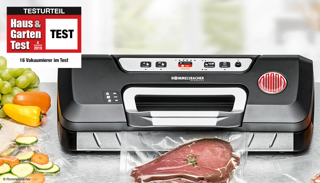 Im Test 2019: 16 Vakuumierer im Vergleichstest – Haus & Garten Test