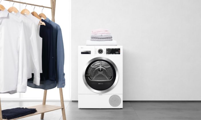 Neue Wäschetrockner-Technologie AutoClean von Bosch für mehr Komfort