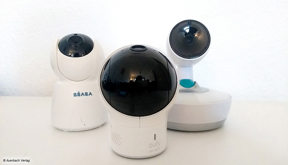 Die Kameras von Béaba und Eufy sind besonders beweglich und ermöglichen große Betrachtungswinkel