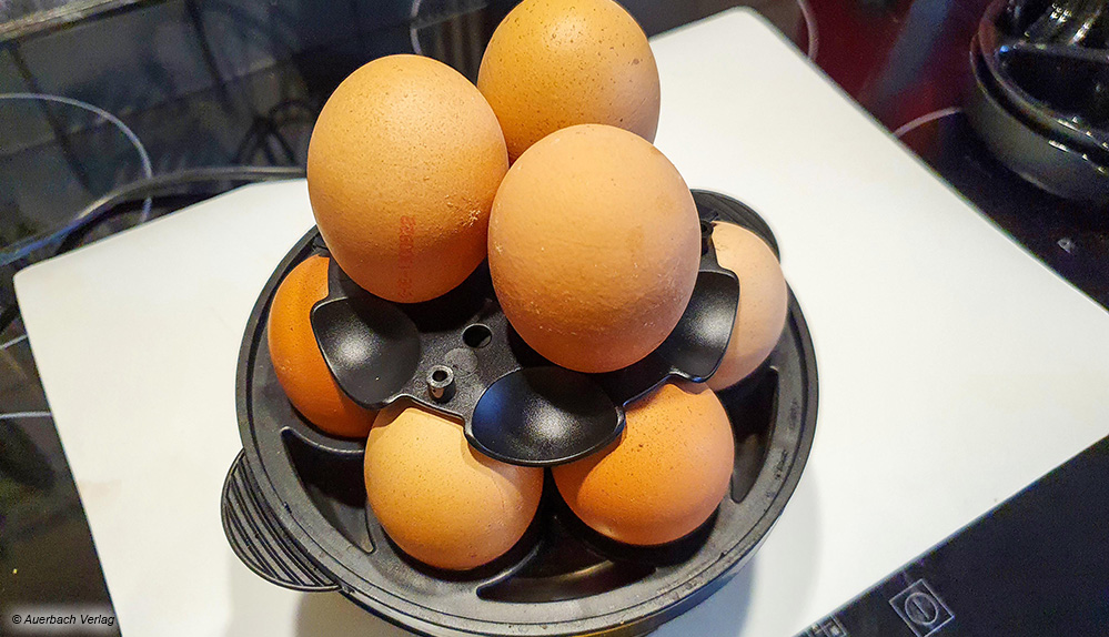 Der größte Eierkocher im Testfeld von Cuisinart kann bis zu zehn Eier parallel garen
