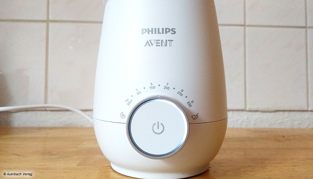 Bei Philips sind viele Einstellungen am Drehschalter möglich, leider sind die Zahlen recht klein geraten