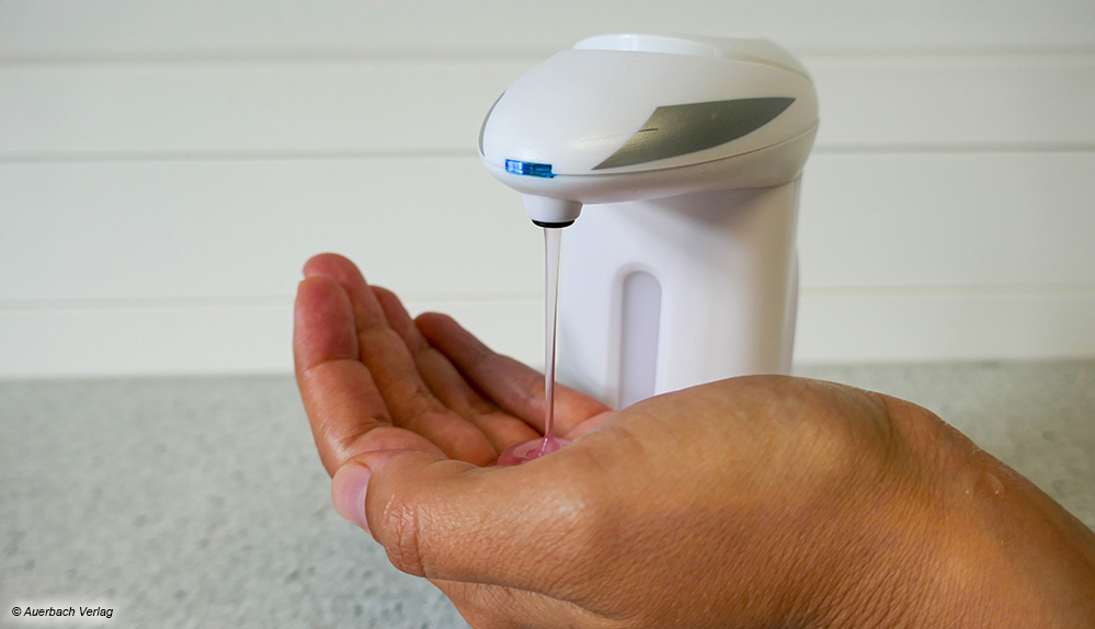 Edelstahl Seifenspender Automatisch Dispenser Haus Seifendosierer Hände waschen 