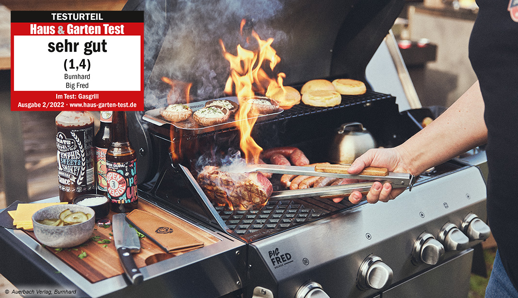 Gasgrill Burnhard Big Fred Deluxe im Test
