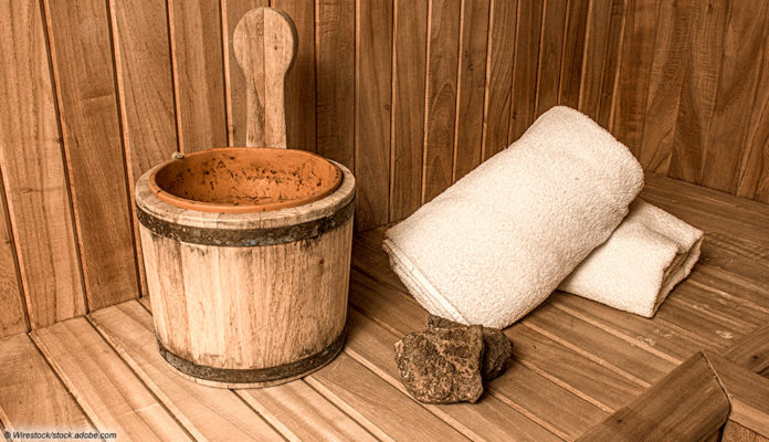 Sauna Handtuch Zuber