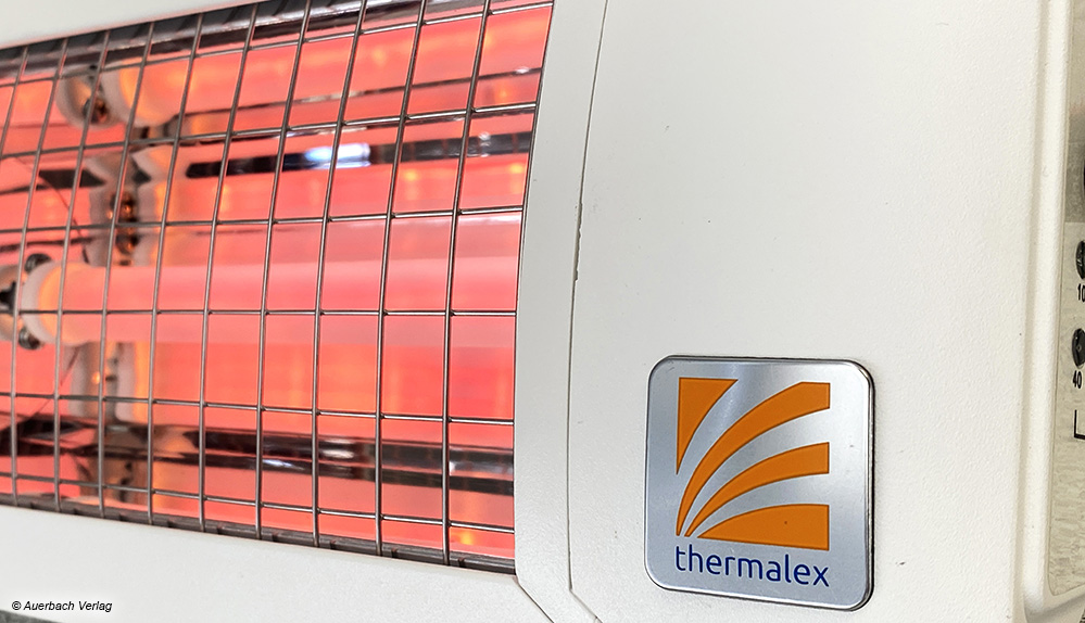 Das Gerät von Thermalex ist in Deutschland hergestellt und das Gehäuse vollständig aus Metall gefertigt