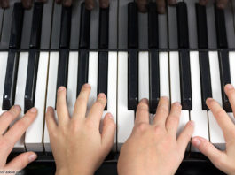 Klavier Spielen Hände