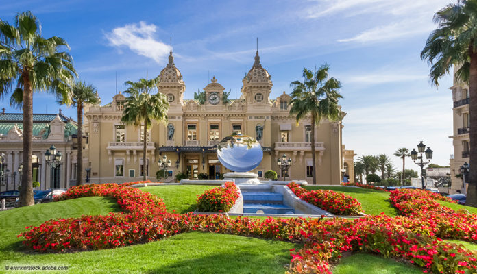 Monaco Casino Garten