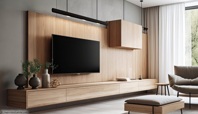 Wohnzimmer Schrankwand