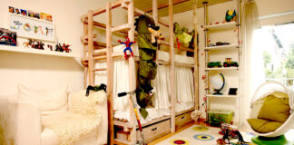 Kinderzimmer Jugend bett