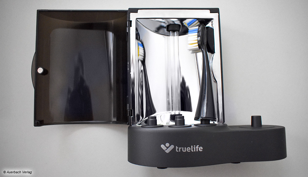 Truelife setzt mit der UV-Reinigungsbox auf Hygiene bei den Bürstenköpfen