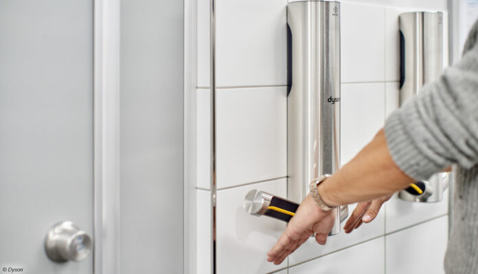 Dyson Airblade Händewaschen Hygiene