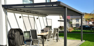 Terrasse Aluminium Überdachung