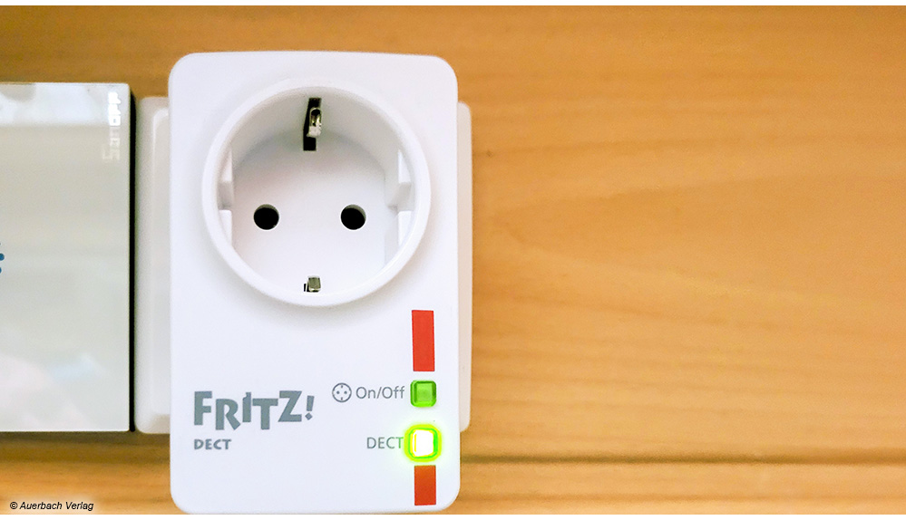 Am Fritz-Plug ist anhand der DECT-Leuchte auch gut erkennbar, ob er im Netz aktiv ist
