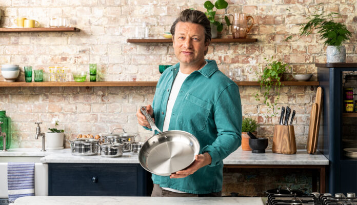 Tefal Jamie Oliver Edelstahlpfanne