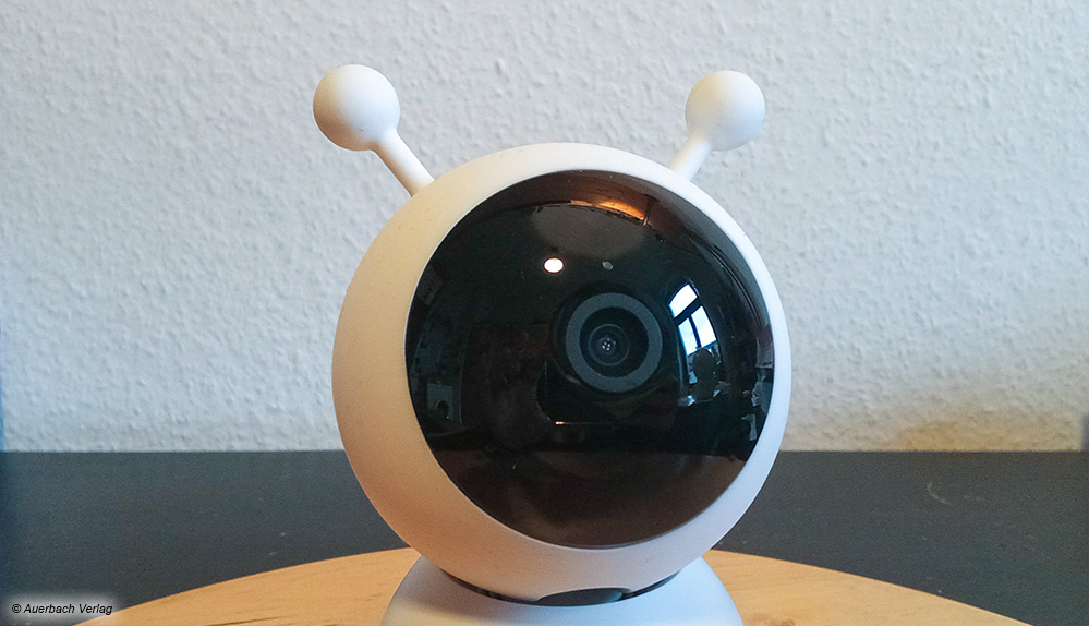 Bei der Nannycam R7 Dual Smart überzeugt vor allem das schlichte, aber sehr bunte und kinderfreundliche Design