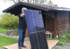 Gartenhaus Solar Photovoltaik