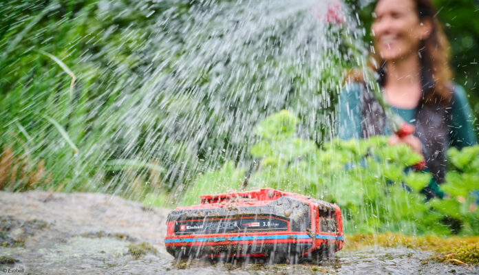 Einhell Akku staub- und wasserfest