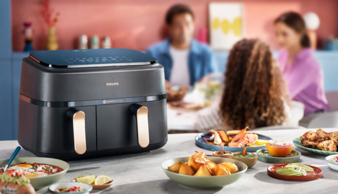 Philips_Airfryer_3000_Dual_Basket_NA352 Heißluftfritteuse Philips Airfryer 3000 Dual Basket NA352