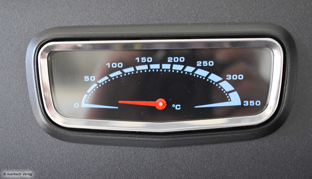 Campingaz stattet seinen Tischgrill Attitude 2go Elektro mit einer analogen Anzeige im Deckel aus