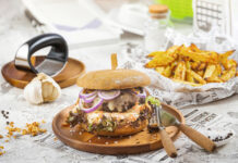 Burger Pommes Fast Food