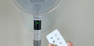 Die beiden Ventilatoren von Solis sind, wie viele der Testkandidaten, direkt am Gerät oder per Fernbedienung einstellbar