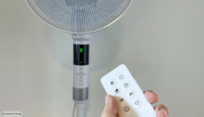Ventilatoren im Test 2024 Die beiden Ventilatoren von Solis sind, wie viele der Testkandidaten, direkt am Gerät oder per Fernbedienung einstellbar