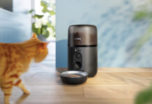 Philips Pet Series Intelligenter Futterautomat mit Katze