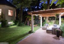 Terrasse Beleuchtung Garten