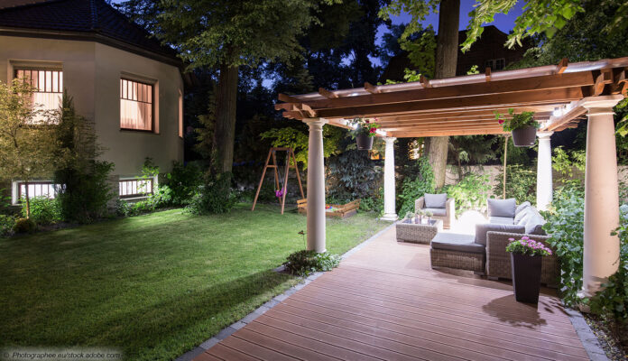 Terrasse Beleuchtung Garten
