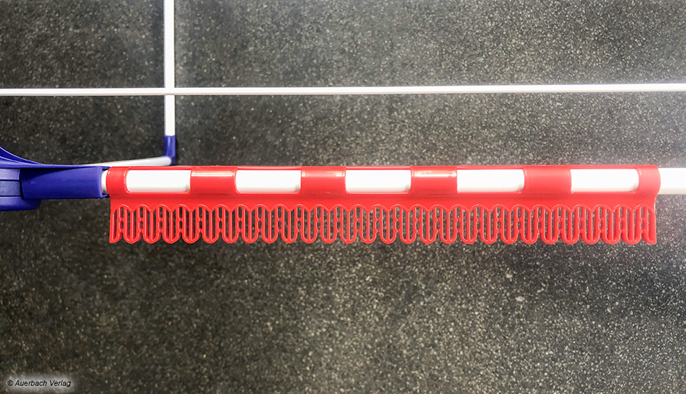 Wer Socken und Ähnliches aufhängen möchte, braucht bei Leifheit (Foto) und Vileda keine Klammern