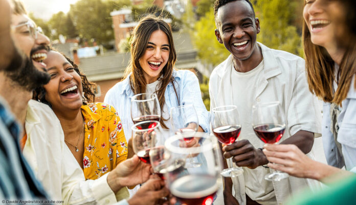 Wein Alkohol Genuss
