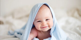 Baby Handtuch Frottier