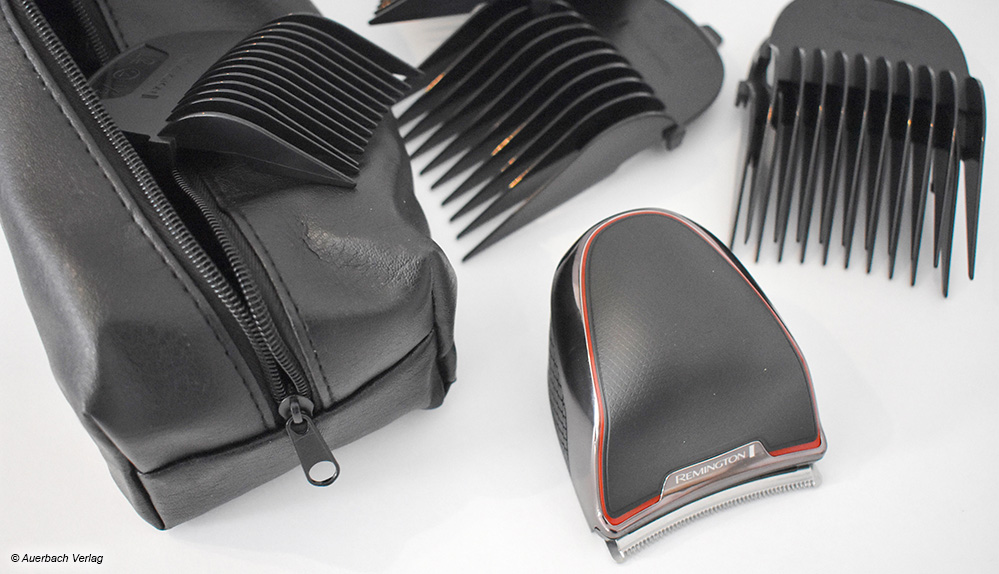 Remingtons Quickcut Pro ist mit seiner besonders breiten Klinge für flächiges Haarschneiden bestens geeignet