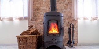 Kamin Feuerholz Korb