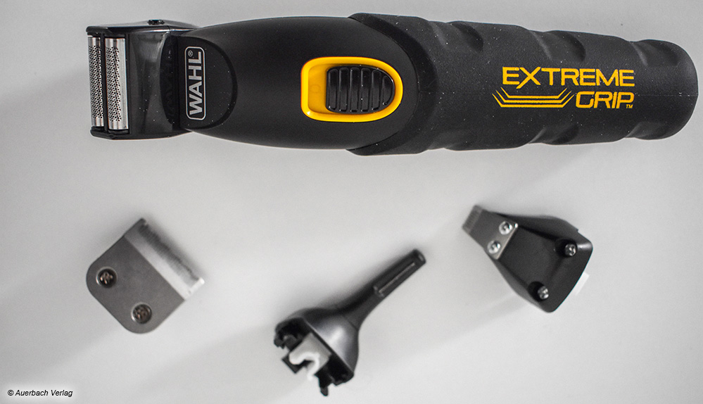 Bei Wahls Extreme Grip Advanced wechselt man einfach den Aufsatz passend zum jeweiligen Einsatzgebiet