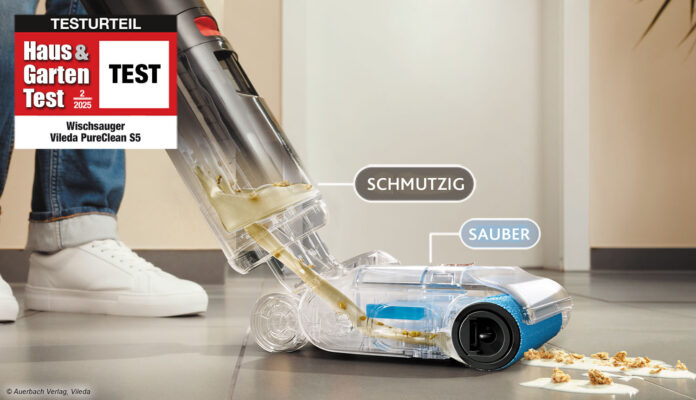 Test Wischsauger Vileda PureClean S5 Test Wischsauger Vileda PureClean S5