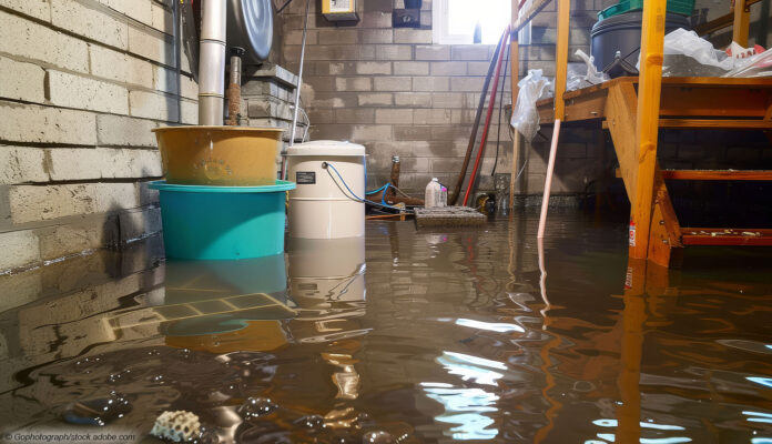Keller unter Wasser