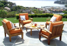 Lounge auf Terrasse