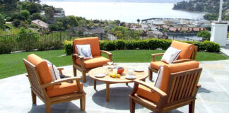 Lounge auf Terrasse