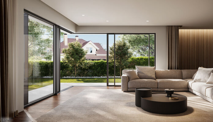 Aluminiumfenster Terrasse