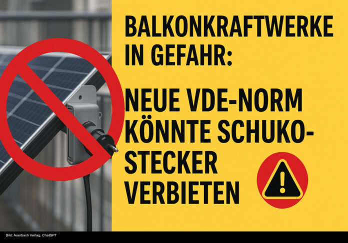 Balkonkraftwerke-Gefahr Balkonkraftwerke-Gefahr