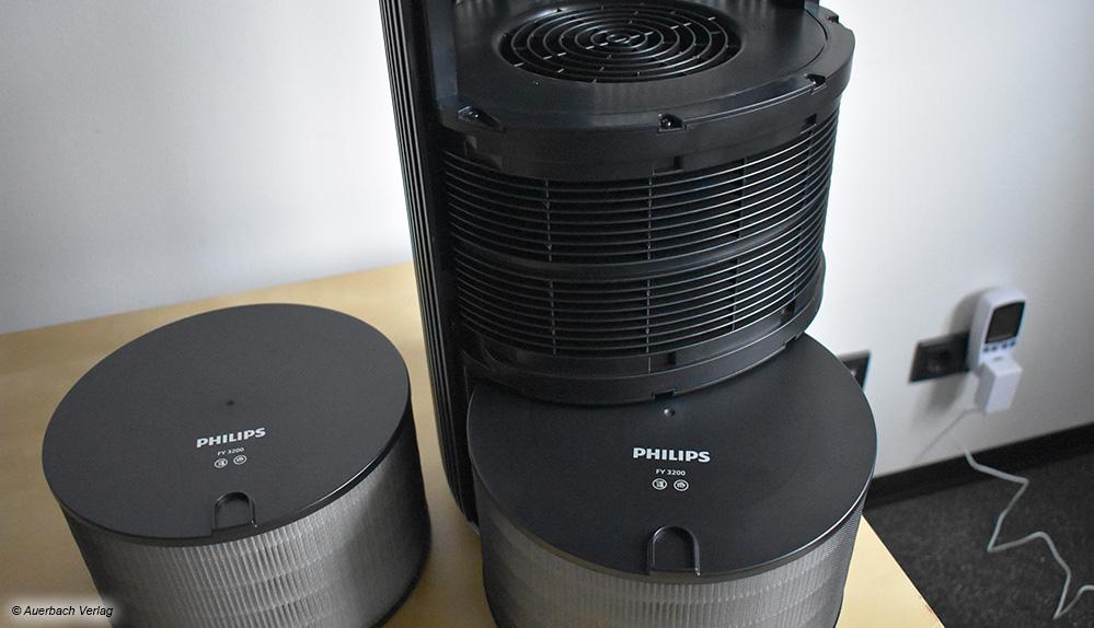 Philips erzielt Bestnoten bei der Modularität: Die Filter sind in Nullkommanix bei bester Passgenauigkeit ausgetauscht