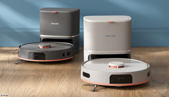 Saugroboter Philips @ Philips Der neue Saug- und Wischroboter von Philips