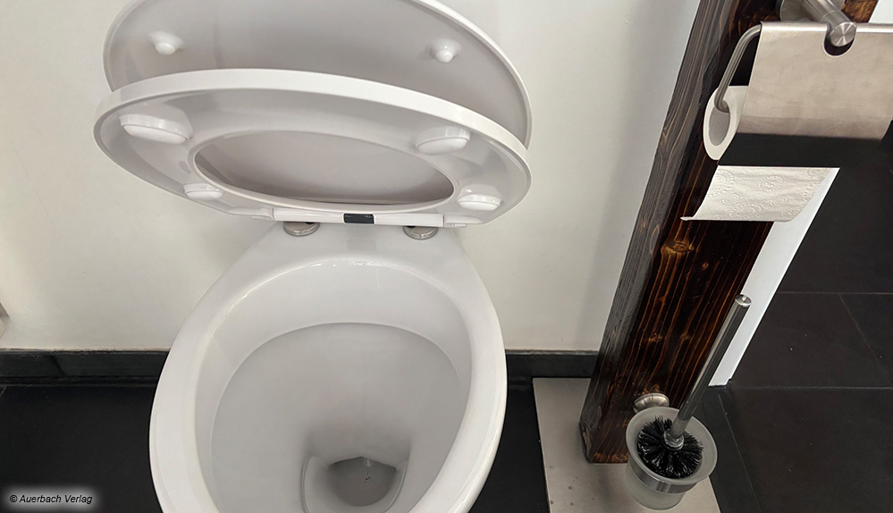  Hier das Modell Loki von Wellwater mit sanft schließender Absenkautomatik und Schnellentriegelung per mittig platziertem Druckknopf
