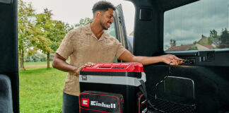 Mit der Power X-Change Plattform will Einhell flexible Akku-Lösungen für Unterwegs bieten.
