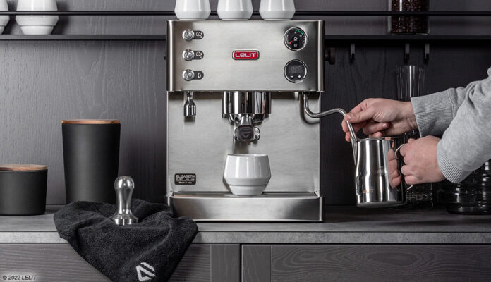 Die Espressomachine Elizabeth von LELIT für fortgeschrittenere Anwender.