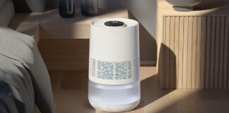 Blueairs smarter Luftbefeuchter InvisibleMist mit nebelfreier Luftbefeuchtung